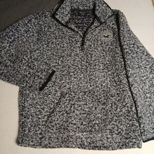 Southern Spirit Myrtle Beach South Carolina Shepa Sweater Gray Kangaroo Pockets